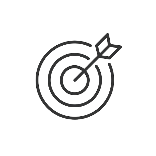 Icon symbolisiert einen Treffer und steht für die Relevanz der Schulung